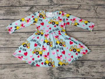 Valentine's Day Backhoe Boutique Dress