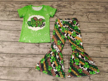 St Patrick's Day Lucky Boutique Pants Set