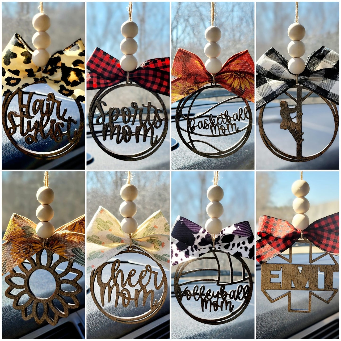 Car Charms for your Rear View Mirror