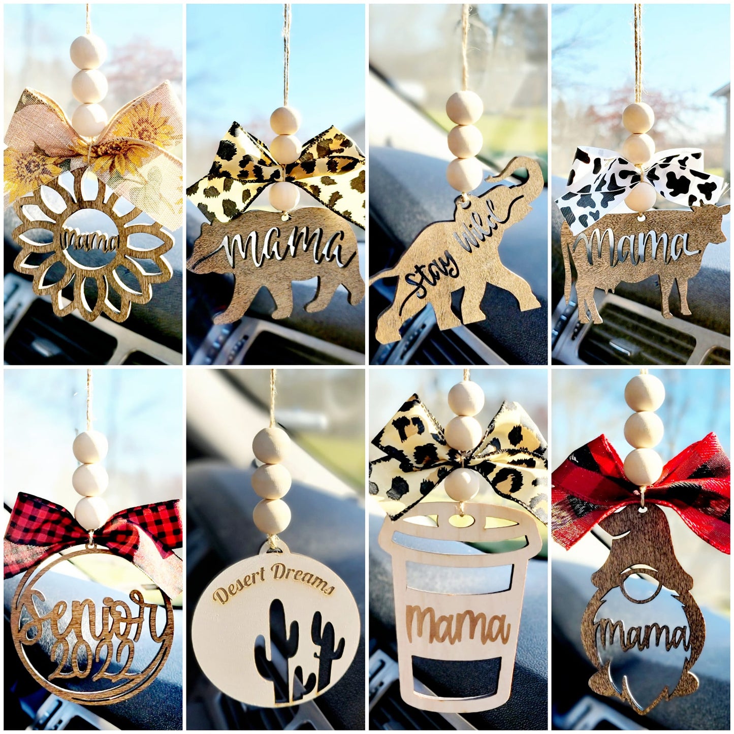 Car Charms for your Rear View Mirror