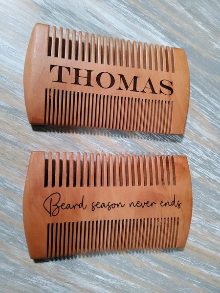 Personalized Beard Combs