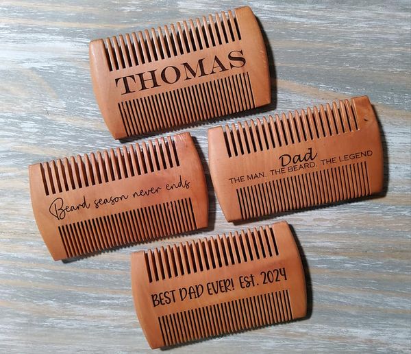 Personalized Beard Combs