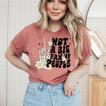 Not a Big Fan of People T-shirt