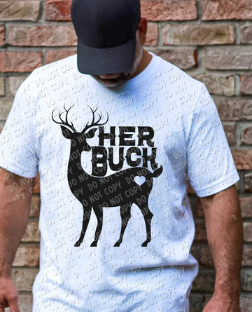 His Doe, Her Buck Couples T-shirts **Please select male size when ordering  and email women's size to tinybuffalosboutique@yahoo.com**