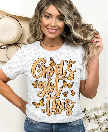 God's Got This Butterflies T-SHIRT