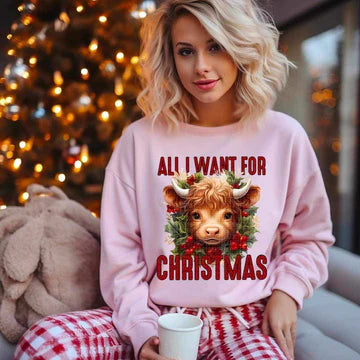 Shaggy Cow All I Want For Christmas T-SHIRT