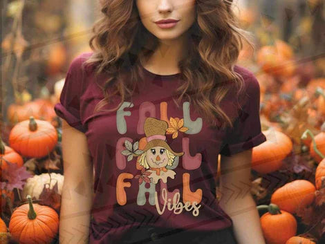 Scarecrow Fall Vibes T-SHIRT