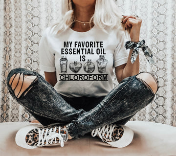 Chloroform Essential Oil T-SHIRT