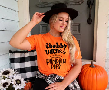 Chubby Thighs and Pumpkin Pies T-shirt