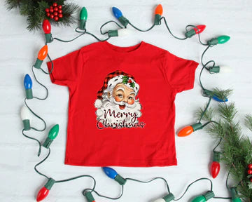 YOUTH Merry Christmas Santa T-Shirt