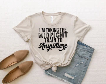 Taking The Midnight Train To Anywhere T-shirt