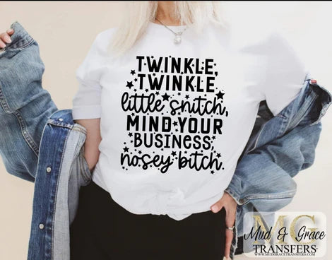 Twinkle Twinkle Little Snitch T-shirt