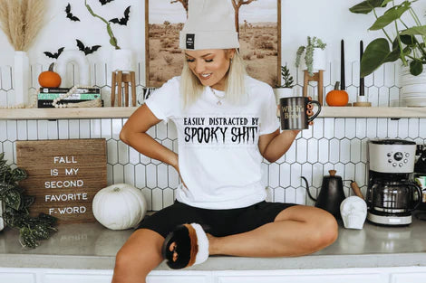 Easily Distracted By Spooky Shit T-shirt