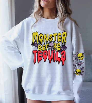 Monster Before Tequila T-shirt