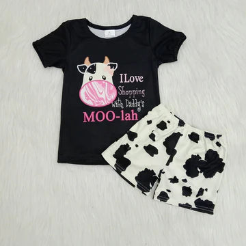 Western Daddy's MOO-LAH Boutique Pants/Shorts Set