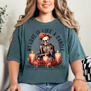 My Love is Like A Candle T-SHIRT