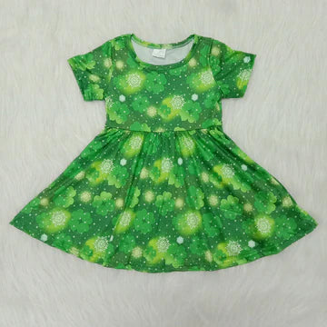 St Patrick's Day Clover Boutique Dress